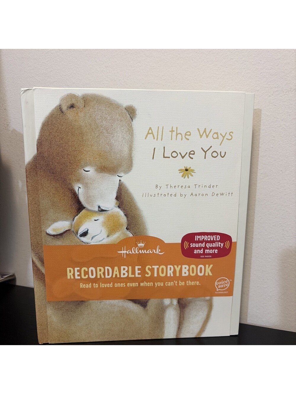 Hallmark Recordable Storybook "All The Ways I Love You" ~ Voice Save Technology